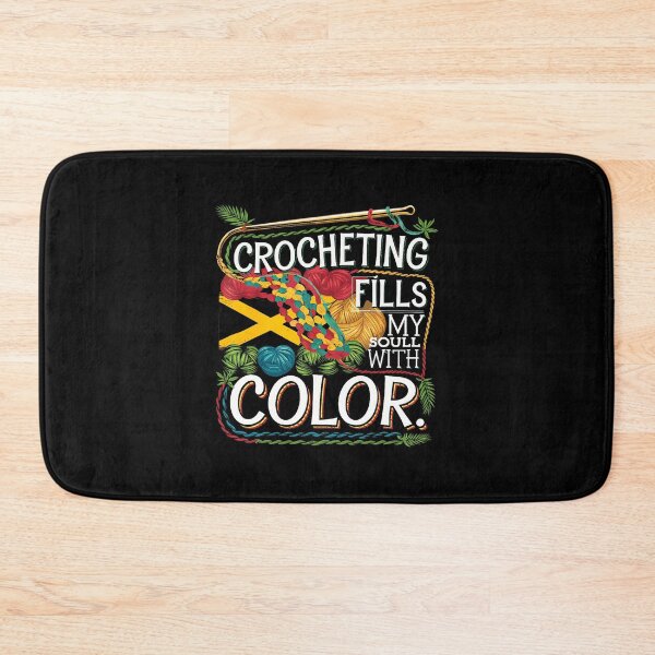 Item preview, Crocheting Fills My Soul With Colors Crochet Hook designed and sold by reeneregen.