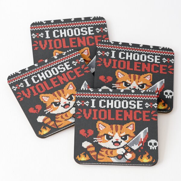 Item preview, I choose violence, meme designed and sold by Mauswohn.