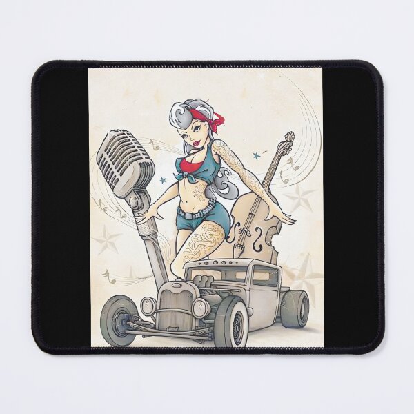 Item preview, Rockabilly Pinup & Hot Rod Revival, Merch By Amazon, Redbubble, Teepublic, Limited Edition, Perfect designed and sold by CobwebCritters.