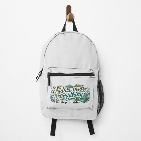 Item preview, Nature Heals Everything | Hiking and Mindfulness Lifestyle designed and sold by typoinspired.