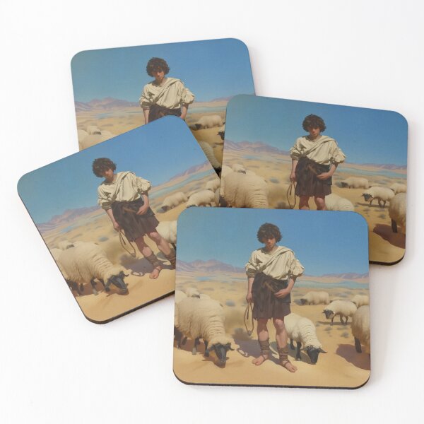 Item preview, David the shepherd boy designed and sold by SanctifiedSouls.