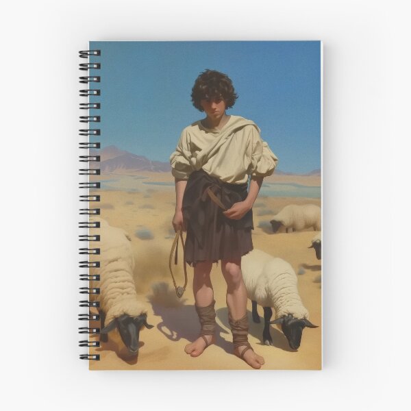 Item preview, David the shepherd boy designed and sold by SanctifiedSouls.