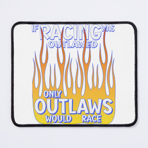 Item preview, Racing Outlaws Flames Classic Tshirtpng, Merch By Amazon, Redbubble, Teepublic, Limited Edition, Pe designed and sold by GaizkaOtxoa.