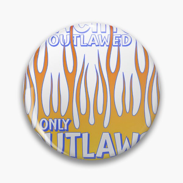 Item preview, Racing Outlaws Flames Classic Tshirtpng, Merch By Amazon, Redbubble, Teepublic, Limited Edition, Pe designed and sold by GaizkaOtxoa.
