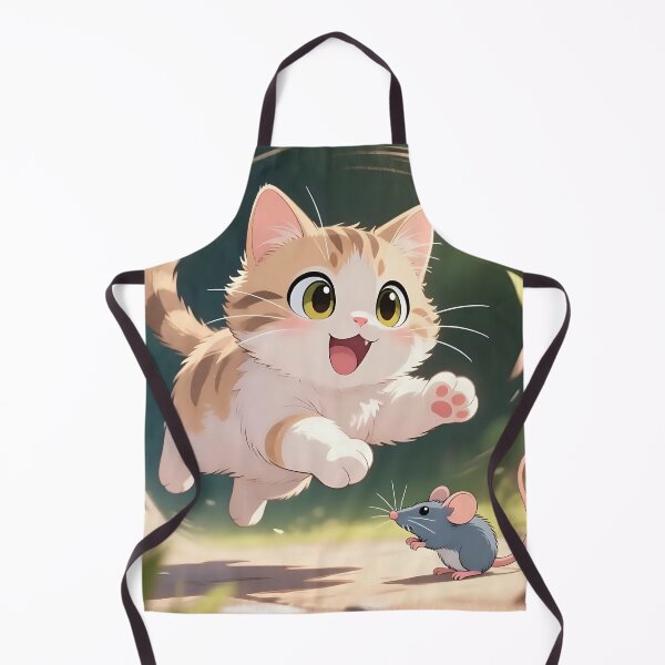 Item preview, A cute kitten chasing a mouse. designed and sold by Nomad-Maynard.