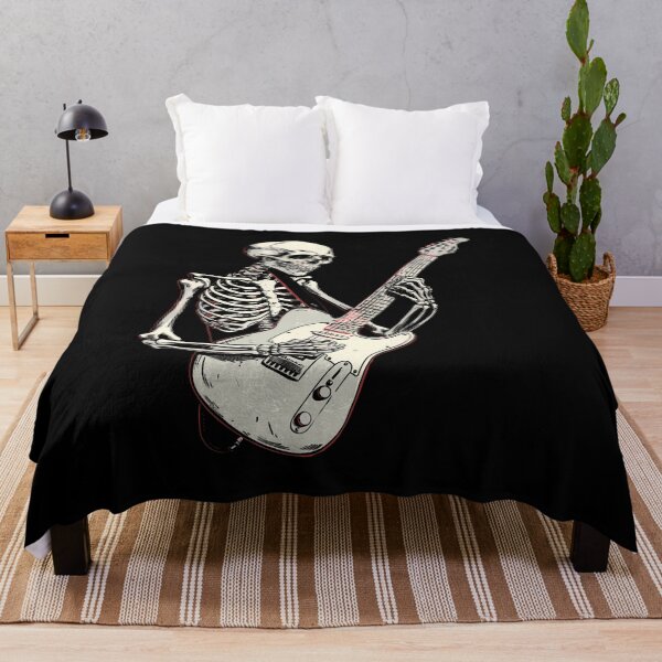Item preview, Skeleton Playing Guitar Rock Forever designed and sold by kowaldtlbung.