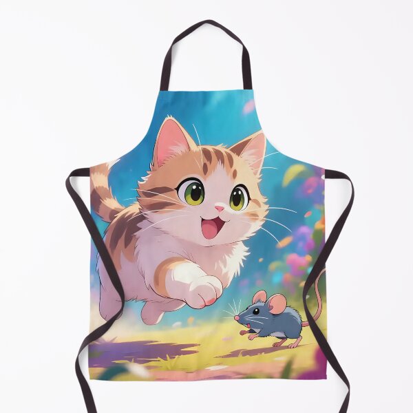 Item preview, A cute kitten chasing a mouse. designed and sold by Nomad-Maynard.