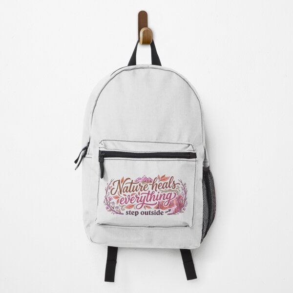 Item preview, Nature Heals Everything | Mental Health Nature Quote designed and sold by typoinspired.