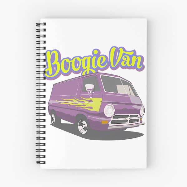 Item preview, Retro Boogie Van With Flames Graphic, Merch By Amazon, Redbubble, Teepublic, Limited Edition, Perfe designed and sold by GaizkaOtxoa.