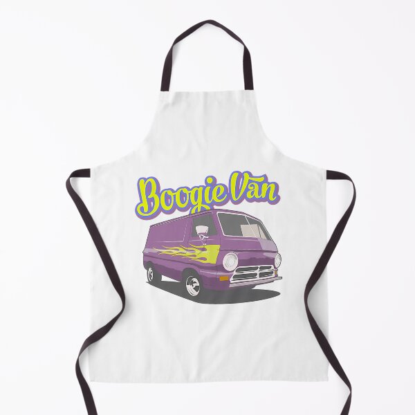 Item preview, Retro Boogie Van With Flames Graphic, Merch By Amazon, Redbubble, Teepublic, Limited Edition, Perfe designed and sold by GaizkaOtxoa.