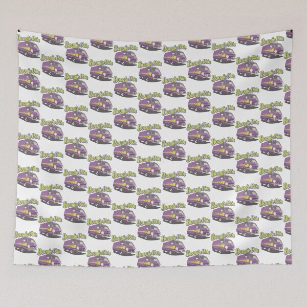 Item preview, Retro Boogie Van With Flames Graphic, Merch By Amazon, Redbubble, Teepublic, Limited Edition, Perfe designed and sold by GaizkaOtxoa.