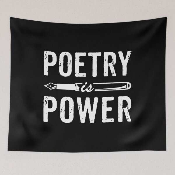 Item preview, Poetry Is Power - Poet Lover & Writer designed and sold by kaneishiayuvi.