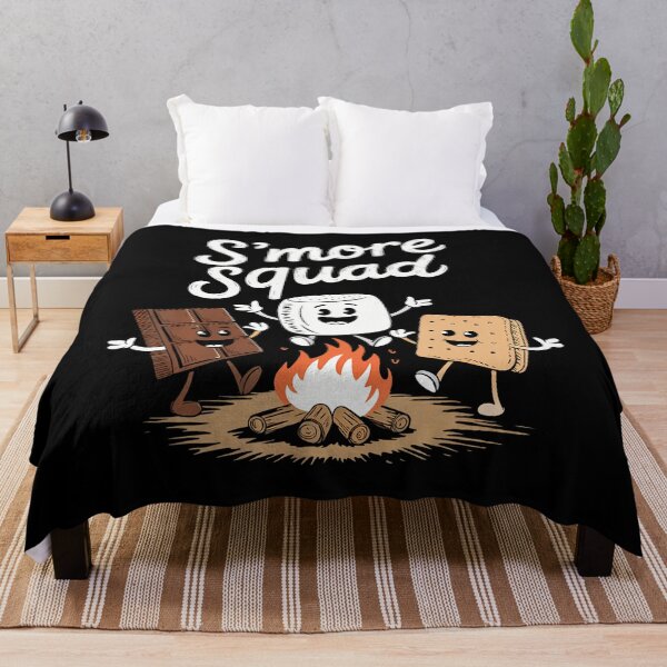 Item preview, S'More Squad Camping Smores Kawaii S'Mores designed and sold by hattazillsu.