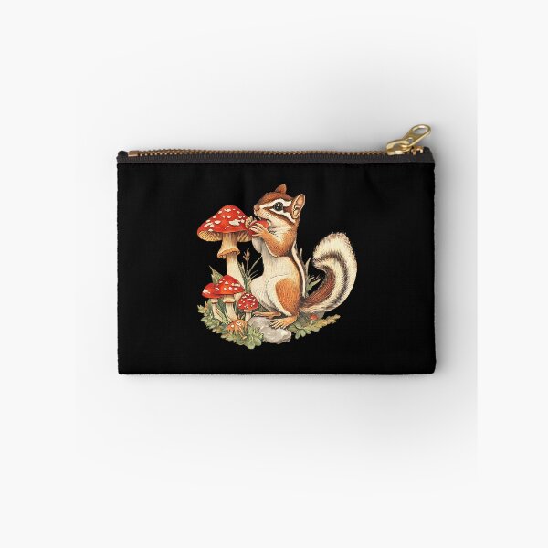 Item preview, Cute Cottagecore Chipmunk Mushroom Aesthetic Nature Lover designed and sold by reeneregen.
