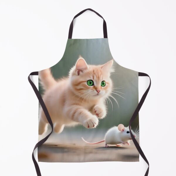 Item preview, A cute kitten chasing a mouse. designed and sold by Nomad-Maynard.