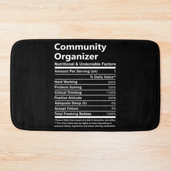 Item preview, Community Organizer designed and sold by aqnkkalw83.