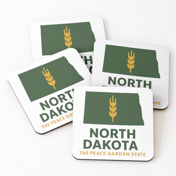 Item preview, North Dakota – The Peace Garden State  50 States Collection designed and sold by D. Lala.