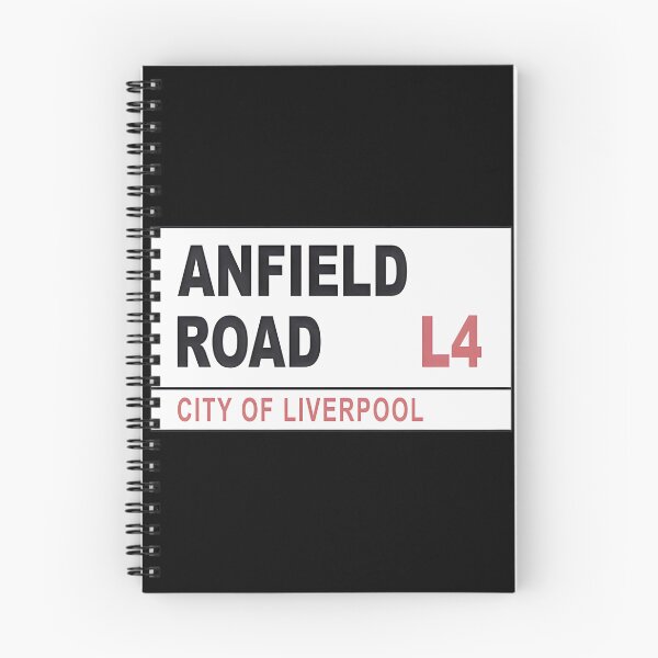 Item preview, Anfield Road Liverpool Street Signpng, Merch By Amazon, Redbubble, Teepublic, Limited Edition, Perf designed and sold by HalloFrogs.
