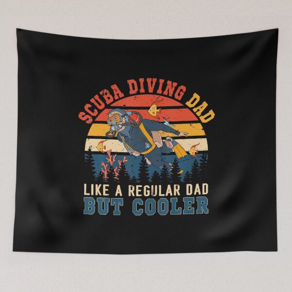 Item preview, Vintage Scuba Diving Dad Definition Cooler Funny Sport Lover designed and sold by kowaldtlbung.