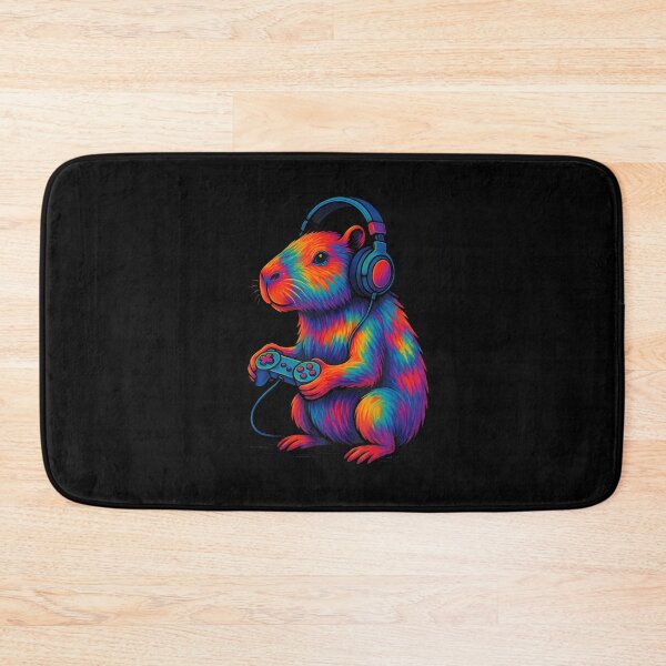 Artikelvorschau, Capybara Lustige Videospiele Capybara Tie Dye entworfen und verkauft von reeneregen.
