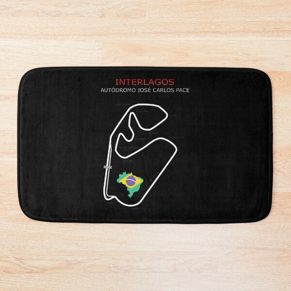 Item preview, Interlagos Circuit Brazil Racing Track Design, Merch By Amazon, Redbubble, Teepublic, Limited Editi designed and sold by OddlyUpliftings.