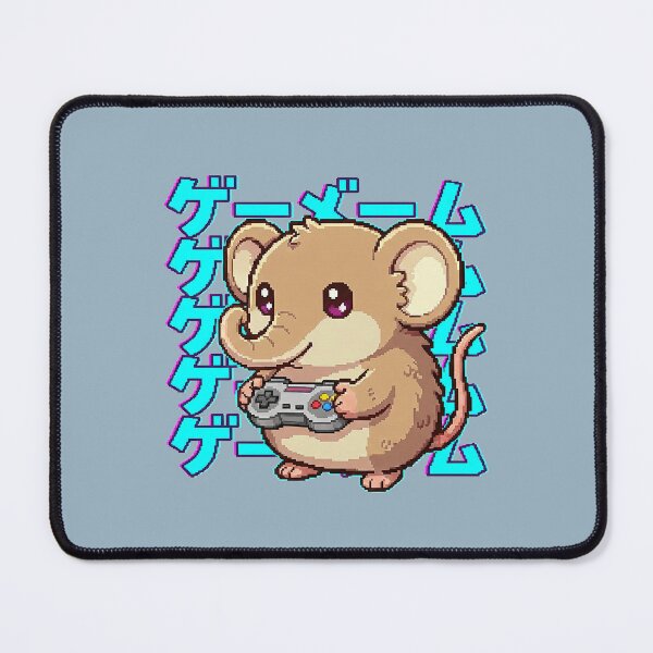 Item preview, cute elephant shrew playing a game in pixel world ! designed and sold by Virtual-Studio-Geebaki.