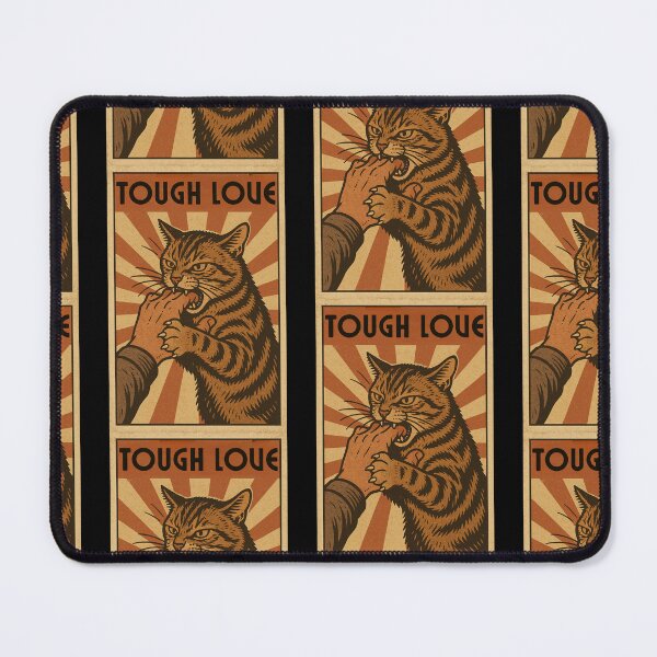 Item preview, Tough Love Vintage Cat Bite designed and sold by Nacho Average Designs.