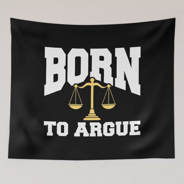 Item preview, Born To Argue designed and sold by knjisapueyesq.