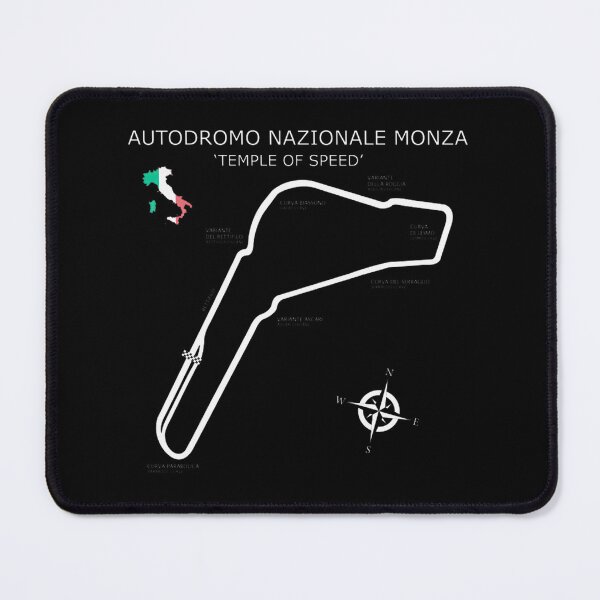 Item preview, Monza Race Track Italy Italian Flag Map, Merch By Amazon, Redbubble, Teepublic, Limited Edition, Pe designed and sold by OddlyUpliftings.