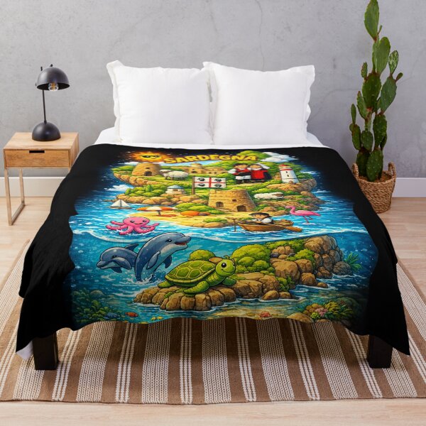 Item preview, Sardegna Fantasy Mediterranean Island – Tradition, Sea and Legend designed and sold by Arte Cartoon From TagTeam Group.