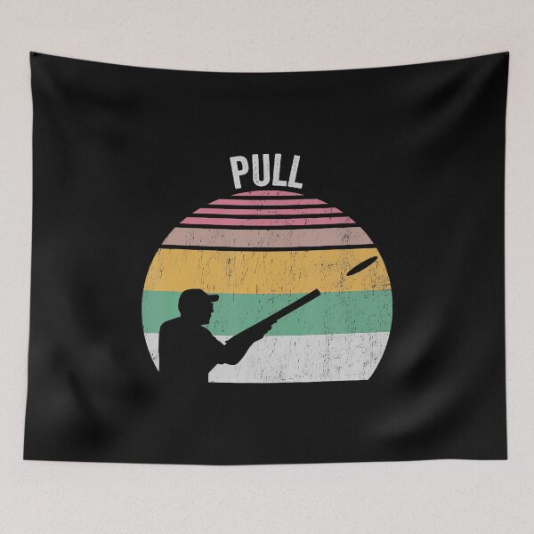 Item preview, Pull Clay Shooting Vintage Silhouette designed and sold by godreyimmzzg.