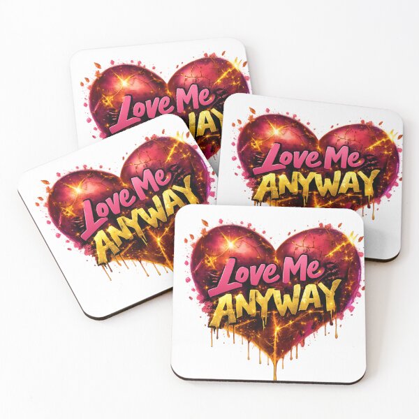 Item preview, Love Me Anyway – Cracked Heart Graffiti Art designed and sold by The Crimson Halo.