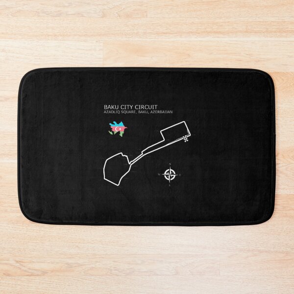 Item preview, Baku City Circuitpng, Merch By Amazon, Redbubble, Teepublic, Limited Edition, Perfect Gift For You  designed and sold by OddlyUpliftings.