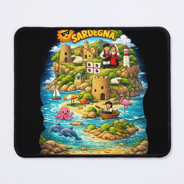 Item preview, Sardegna Fantasy Island – Tradition, Sea and Legend designed and sold by Arte Cartoon From TagTeam Group.