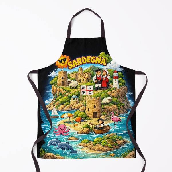 Item preview, Sardegna Fantasy Island – Tradition, Sea and Legend designed and sold by Arte Cartoon From TagTeam Group.