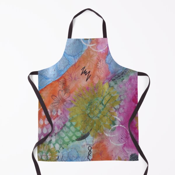 Item preview, Colours that POP!! Mixed Media Spontaneous work of Art designed and sold by WatercolorBliss.
