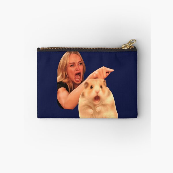 Item preview, Woman Yelling at Shocked Hamster designed and sold by The Art by Rossouw.