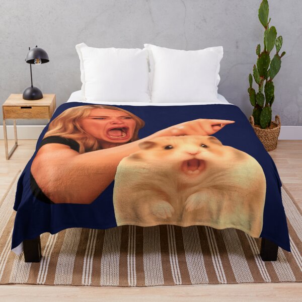 Item preview, Woman Yelling at Shocked Hamster designed and sold by The Art by Rossouw.