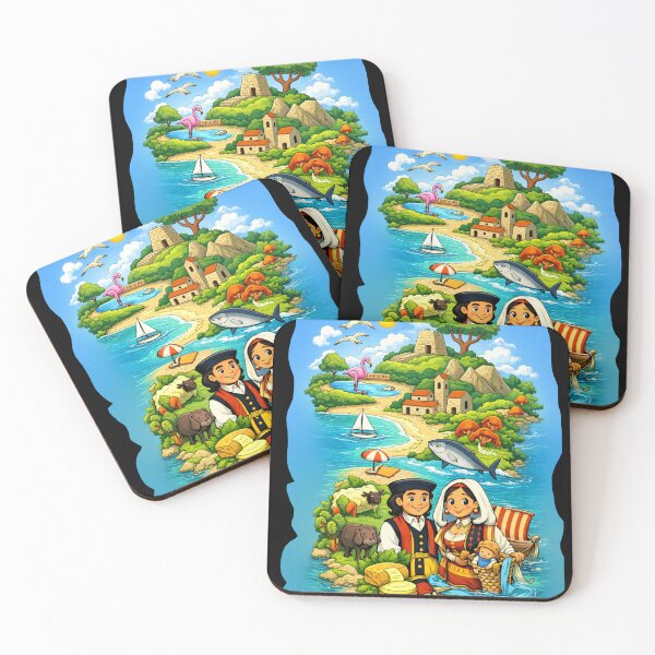 Item preview, Sardinia Fantasy Island – Tradition, Sea and Legend designed and sold by Arte Cartoon From TagTeam Group.