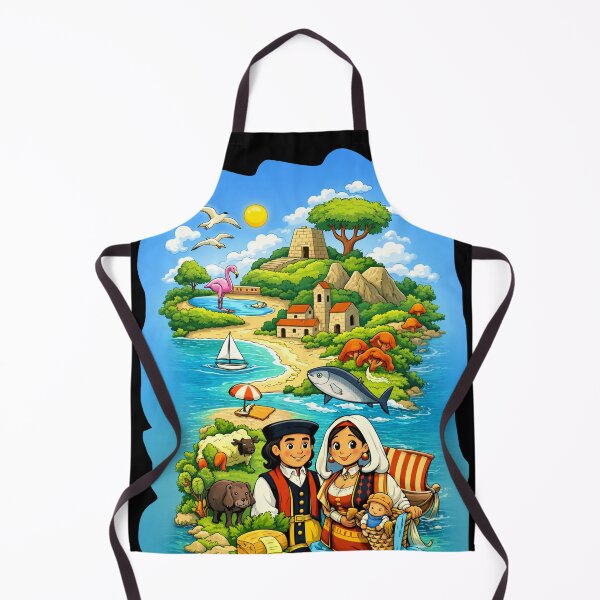 Item preview, Sardinia Fantasy Island – Tradition, Sea and Legend designed and sold by Arte Cartoon From TagTeam Group.
