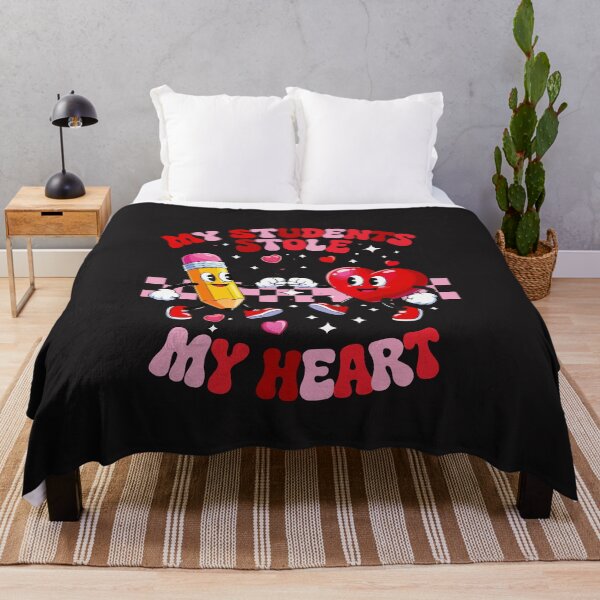 Item preview, My Students Stole My Heart Cute Groovy Teacher Valentine Design designed and sold by kiralynstration.