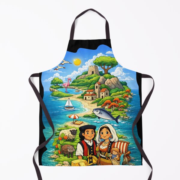 Item preview, Sardinia Island – Tradition, Sea and Legend designed and sold by Arte Cartoon From TagTeam Group.