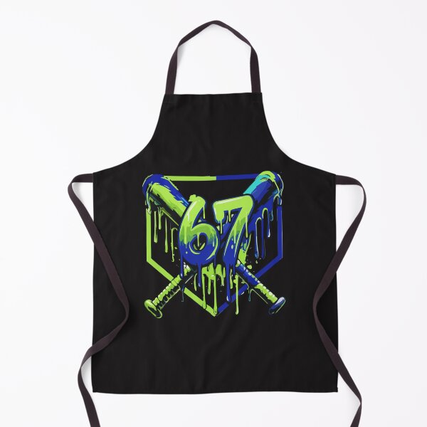 Item preview, 67 Baseball Drip Effect Urban 6 7 Meme Graphic Design designed and sold by kiralynstration.