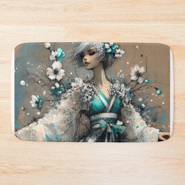 Item preview, Turquoise Girl designed and sold by Beyondnote-Art.