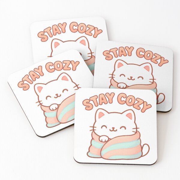 Artikelvorschau, Niedliches Kawaii-Katzendesign entworfen und verkauft von ProWittyDesigns.