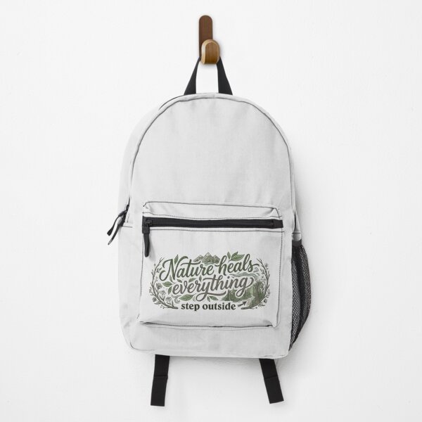 Item preview, Nature Heals Everything | Forest Hiking Wellness designed and sold by typoinspired.