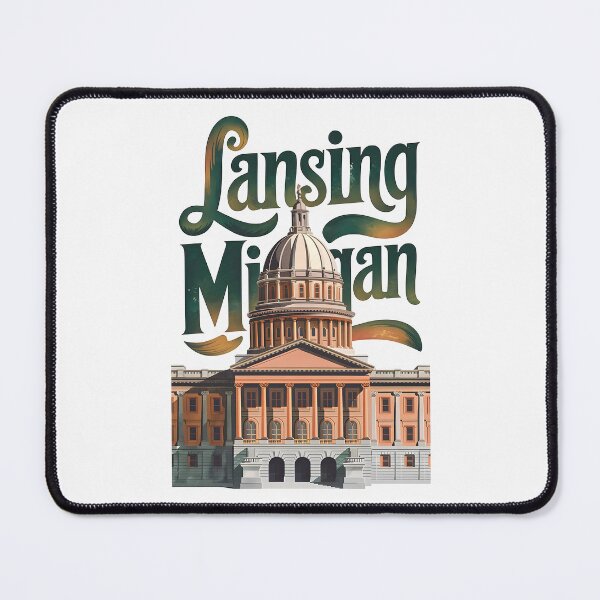 Item preview, Lansing, Michigan, Lansing Michigan designed and sold by MoMidoStore.