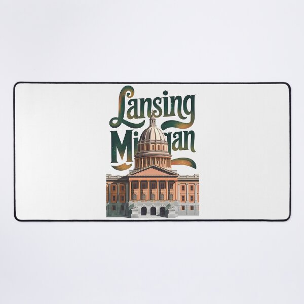 Item preview, Lansing, Michigan, Lansing Michigan designed and sold by MoMidoStore.