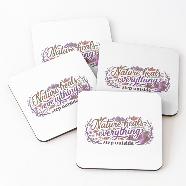 Item preview,   Nature Heals Everything | Wilderness Calm Nature Inspired designed and sold by typoinspired.