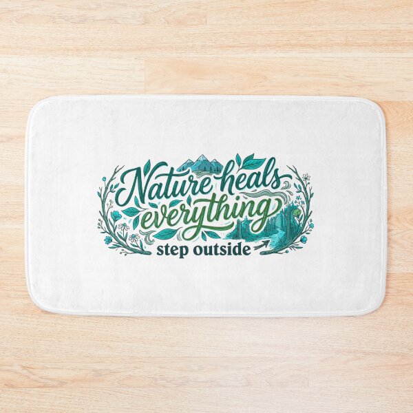 Item preview, Nature Heals Everything | Mindful Outdoors Nature Inspired designed and sold by typoinspired.